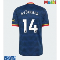 Arsenal Viktor Gyokeres #14 Gostujuci Dres 2026-27 Kratak Rukav